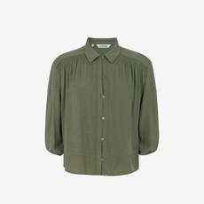 Blouse Myla | Soft Rebels | Groen via WhatTheF