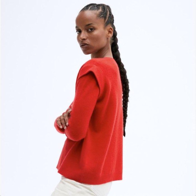 Sweater Agne | Absolut Cashmere | Rood from WhatTheF