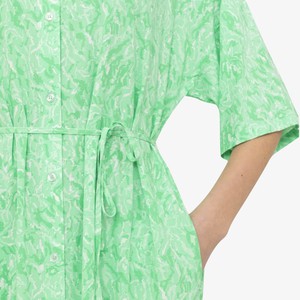 Midi Jurk Briella | Soft Rebels | Groen from WhatTheF