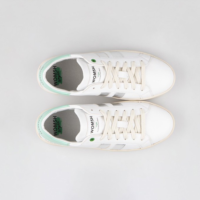 Vegan Sneaker Kingston | WOMSH | Wit from WhatTheF