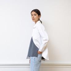 Overshirt Agusta | Blanche | Wit via WhatTheF
