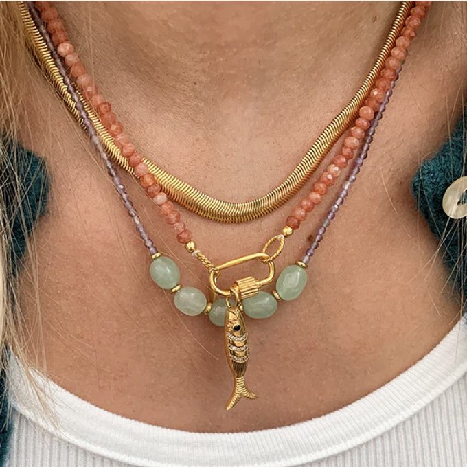 Ketting Snake | I Am Jai | Goud from WhatTheF