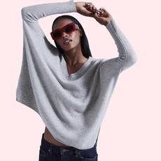 Cashmere Sweater Camille | Absolut Cashmere | Grijs via WhatTheF