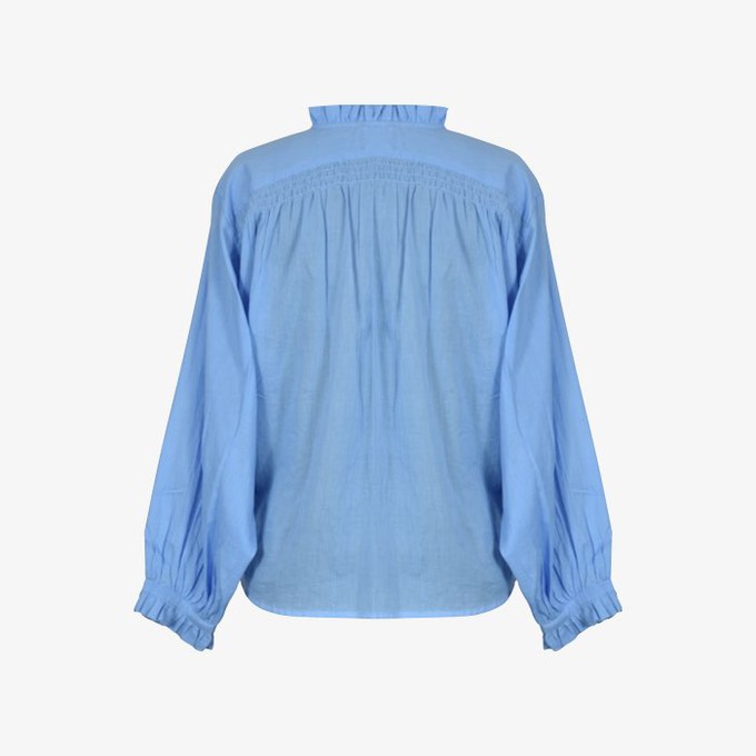 Blouse Mukta | I Am Jai | Blauw from WhatTheF
