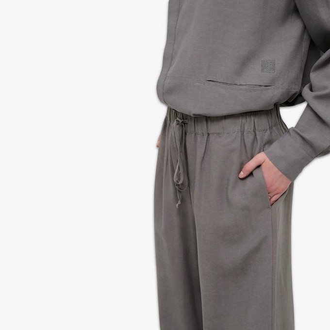 Loose Fit Pantalon Afie | Lounge Nine | Grijs from WhatTheF