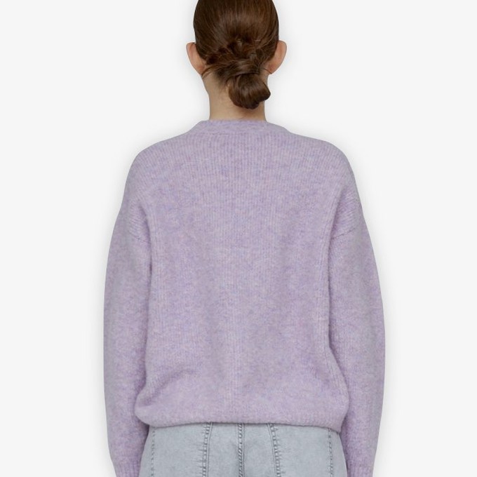 Merino Sweater Charlene | Basic Apparel | Lila from WhatTheF