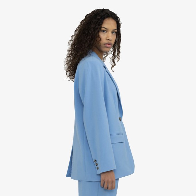 Loose Fit Blazer Vilja | Soft Rebels | Blauw from WhatTheF