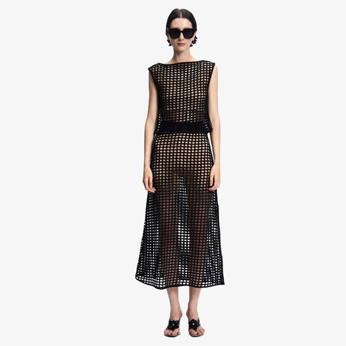 Crochet Midirok Clair | Rita Row | Zwart from WhatTheF