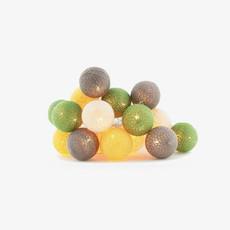 Lichtslinger outdoor | Cotton Ball Lights | Geel groen van WhatTheF