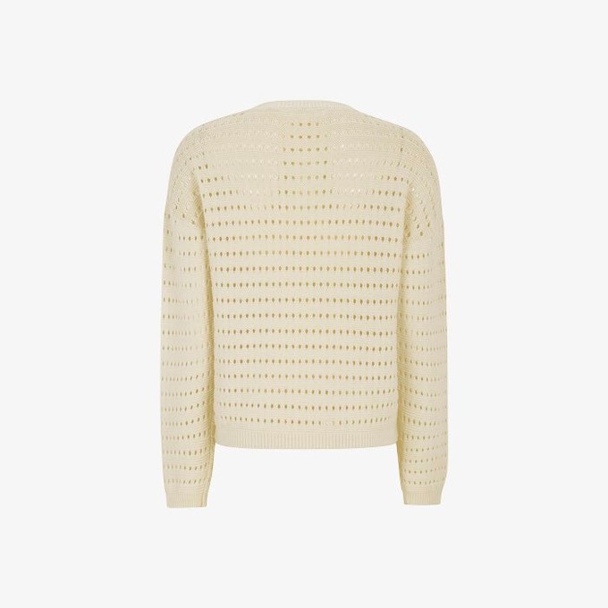 Gebreide Sweater Maren | Soft Rebels | Beige from WhatTheF