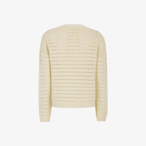 Gebreide Sweater Maren | Soft Rebels | Beige from WhatTheF