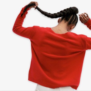 Kasjmier Sweater Agne | Absolut Cashmere | Rood from WhatTheF