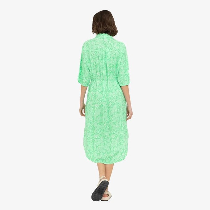 Midi Jurk Briella | Soft Rebels | Groen from WhatTheF