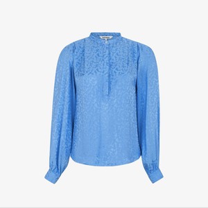 Blouse Collins | Soft Rebels | Blauw from WhatTheF