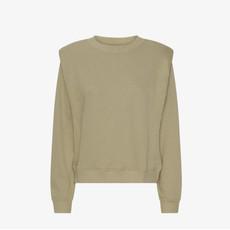 Sweater Maintain | Blanche | Beigegroen via WhatTheF