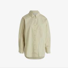 Lang Shirt Ginsburg | Blanche | Groen via WhatTheF