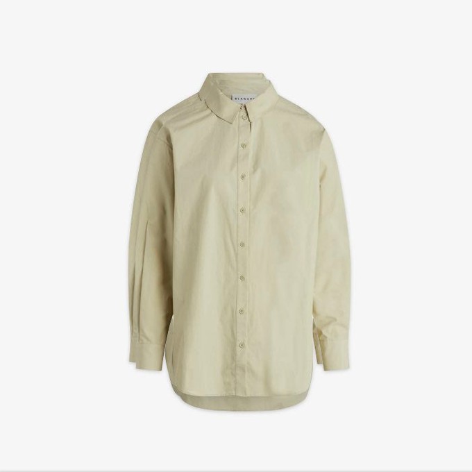 Lang Shirt Ginsburg | Blanche | Groen from WhatTheF