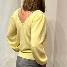 Cashmere Sweater Aina | Absolut Cashmere | Geel via WhatTheF