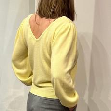 Cashmere Sweater Aina | Absolut Cashmere | Geel via WhatTheF