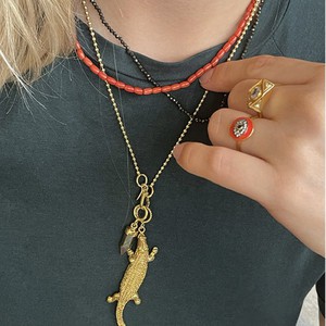 Ketting Coral | I Am Jai | Rood from WhatTheF