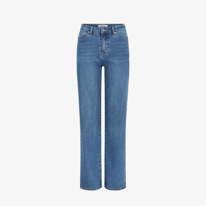 Straight Jeans Willa | Soft Rebels | Blauw from WhatTheF