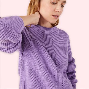 Sweater Maddy | Ekyog | Paars from WhatTheF