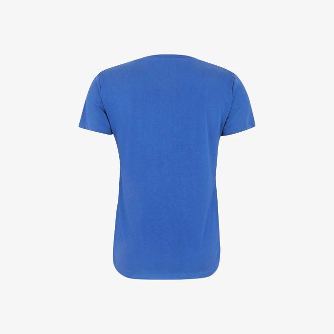 V-Hals T-shirt Ella | Soft Rebels | Blauw from WhatTheF