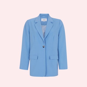 Loose Fit Blazer Vilja | Soft Rebels | Blauw from WhatTheF