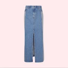 Jeans Rok Puente | Blanche | Blauw via WhatTheF