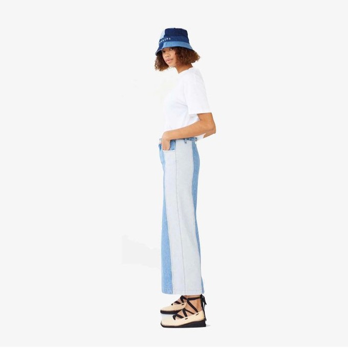 Jeans Rok Puente | Blanche | Blauw from WhatTheF