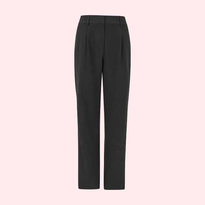 Loose Pants Vilja | Soft Rebels | Zwart from WhatTheF