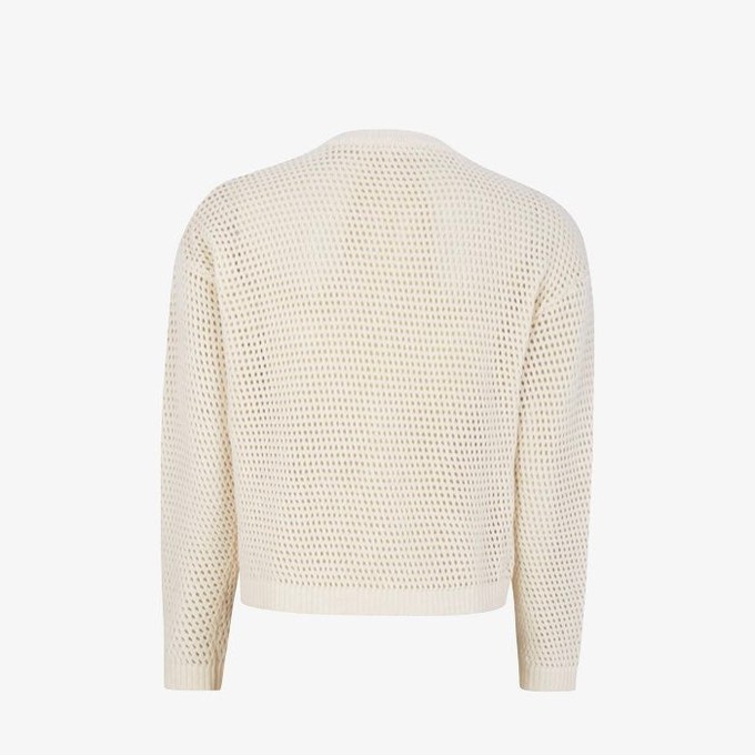 Crochet Sweater Maren | Soft Rebels | Off white from WhatTheF