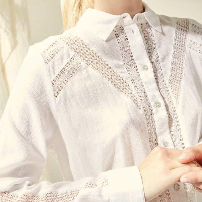 Blouse Ugo | Ekyog | Wit from WhatTheF