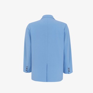 Loose Fit Blazer Vilja | Soft Rebels | Blauw from WhatTheF