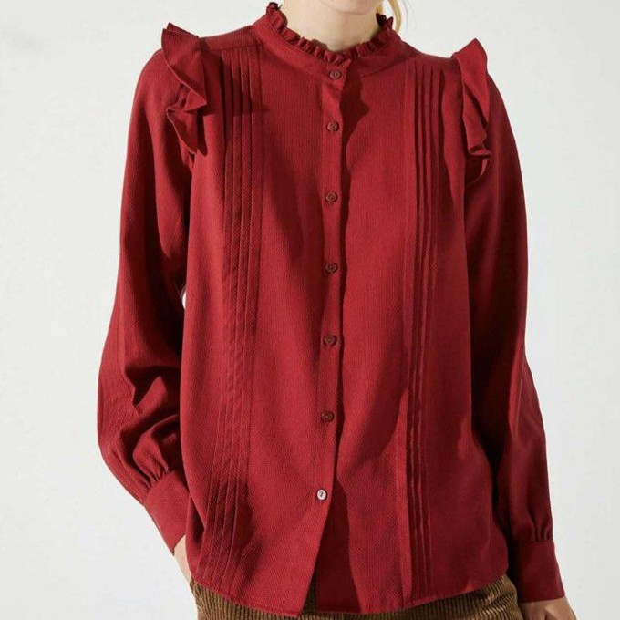 Blouse Utopia | Ekyog | Rood from WhatTheF