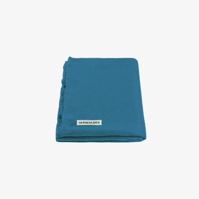 Alpaca Sjaal Slim | Alpaca Loca | Turquoise from WhatTheF