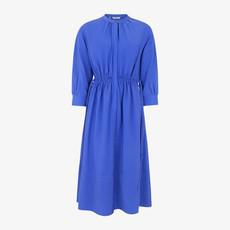 Midi Jurk Donna | Soft Rebels | Blauw via WhatTheF