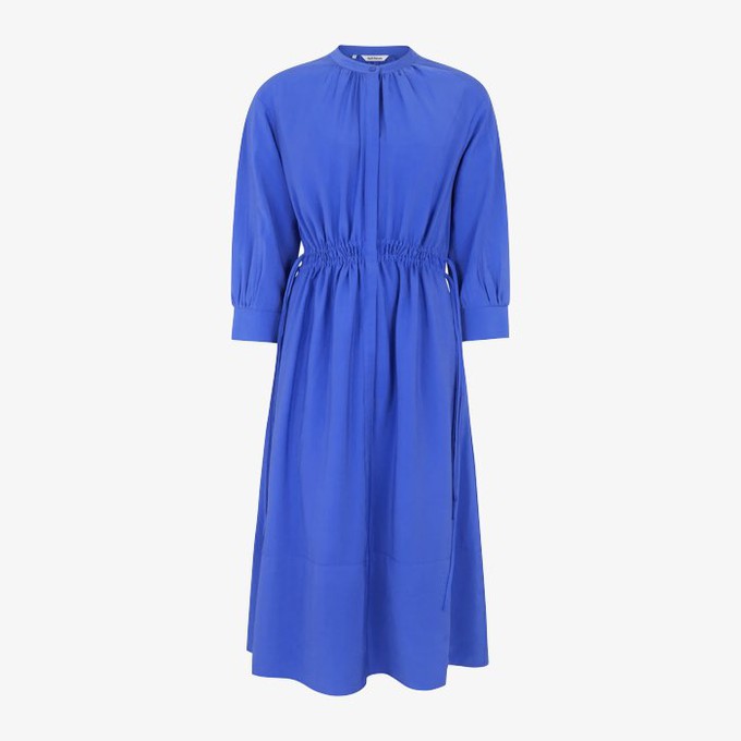 Midi Jurk Donna | Soft Rebels | Blauw from WhatTheF