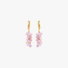 Oorbellen Pink Grapes | I Am Jai | Roze via WhatTheF