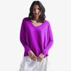 Cashmere Sweater Camille | Absolut Cashmere | Violet via WhatTheF