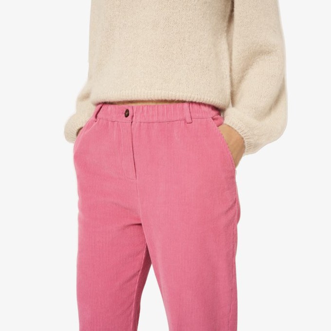 Corduroy Broek Rancy | Ekyog | Roze from WhatTheF