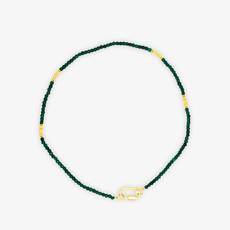 Ketting Green Onyx | I Am Jai | Groen via WhatTheF