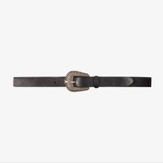 Leren Riem Abel | Elements of Freedom | Zwart via WhatTheF