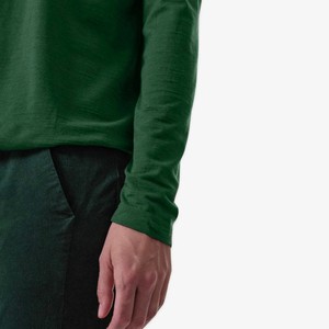 Wollen Boothals Top | Lanius | Groen from WhatTheF