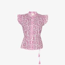 Mouwloze Blouse Mukta | I Am Jai | Roze van WhatTheF