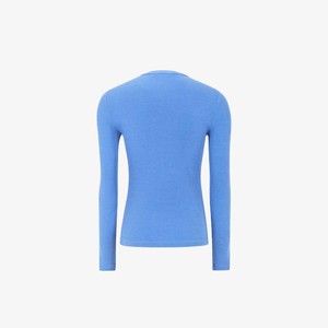 Rib Top Fenja | Soft Rebels | Blauw from WhatTheF