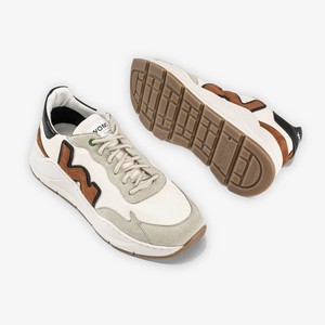 Vegan Sneaker Wave Butter Copper | Womsh | Ecru from WhatTheF