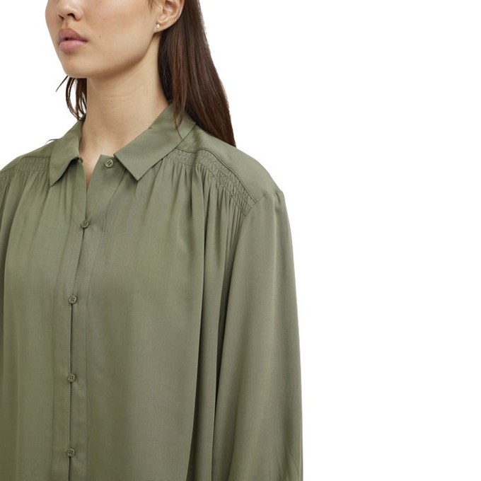 Blouse Myla | Soft Rebels | Groen from WhatTheF