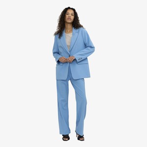 Loose Fit Blazer Vilja | Soft Rebels | Blauw from WhatTheF