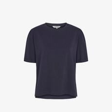 T-shirt Kyra | Soft Rebels | Blauw via WhatTheF